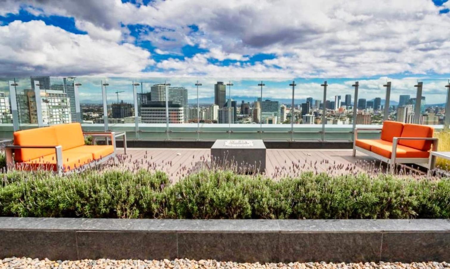 Luxurious High-Rise Hs Wifi, Amazing City Views Cidade do México Exterior foto